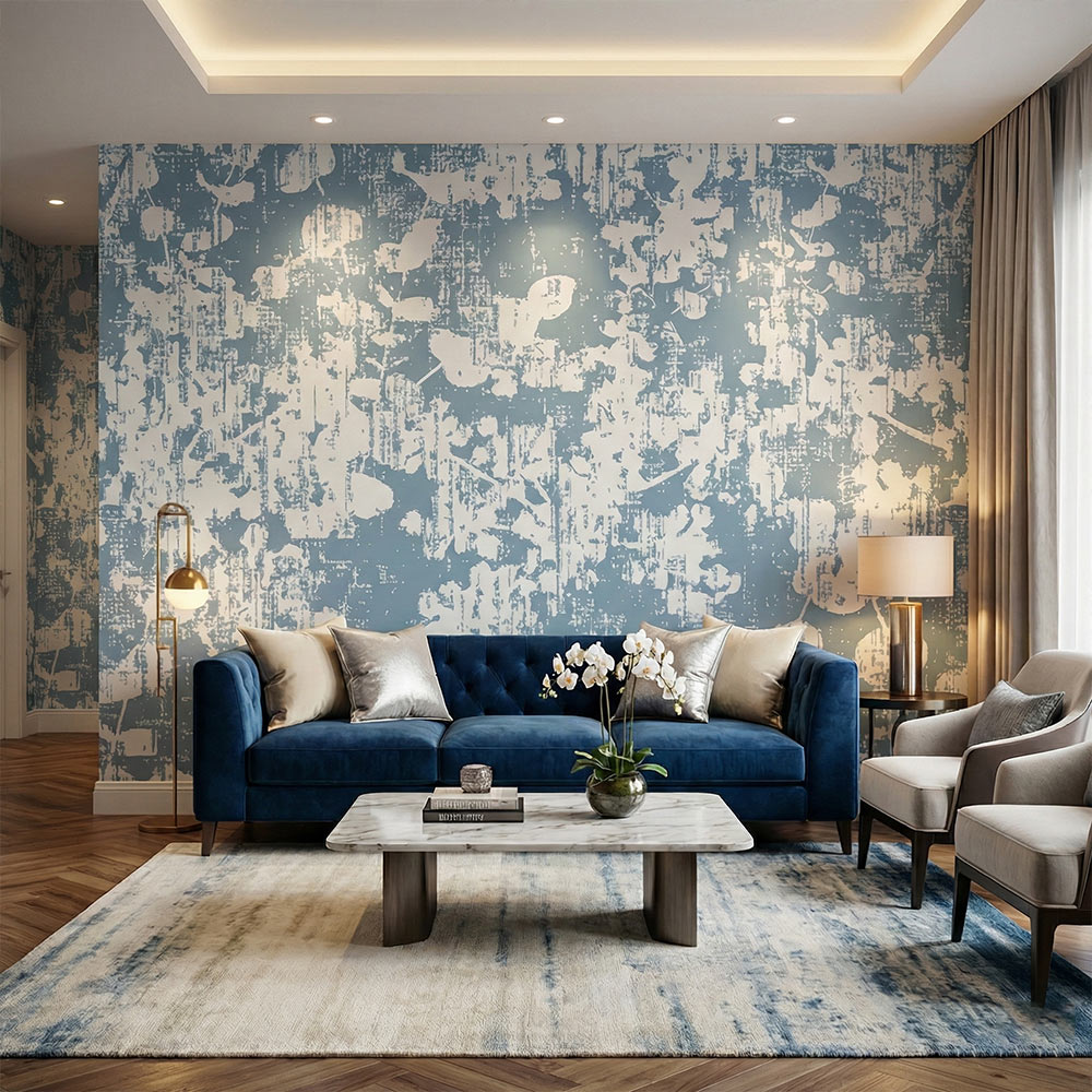 Abstract Textured Peel and Stick Wallpaper – Modern Neutral Wall Mural | Removable Wallpaper by Eternal Walls